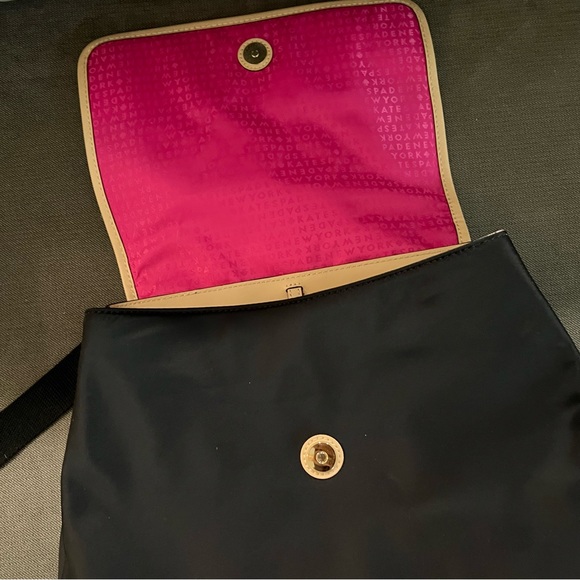 Kate Spade light weight nylon backpack NWT black Kennedy Park - Picture 2 of 8